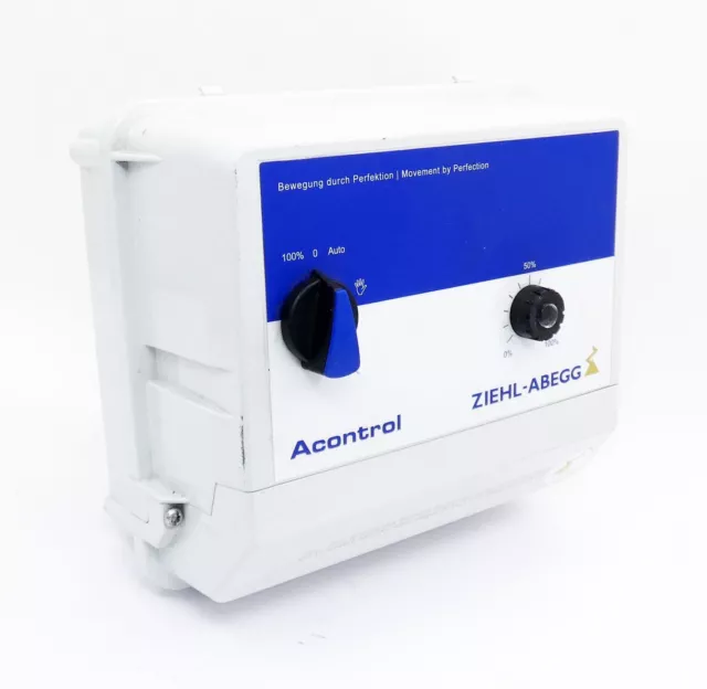 Regolatore di tensione Ziehl-Abegg Acontrol PXET6Q 303612 1~ 230V 6A -usato-