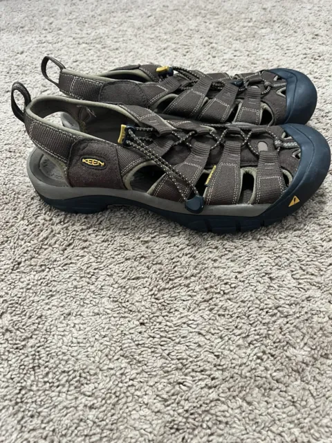 KEEN NEWPORT H2 Waterproof Hiking Sport Sandal 10 Shoes Brown Men's $25 ...