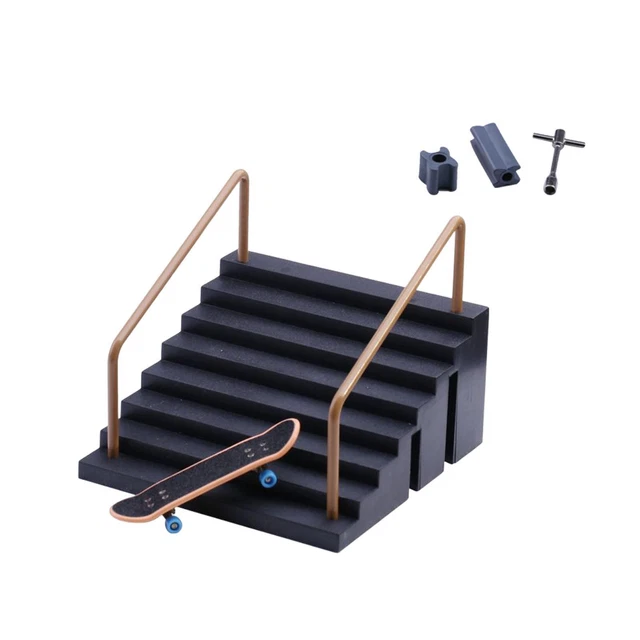 Kit Skatepark Maison 3 Configurations Rampes Skate Modulables - 3 Configurations - Kit Skatepark Maison - Sécurisé Pour Enfants Rampe Skate Débutant