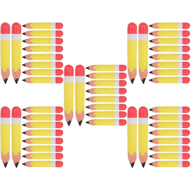 KONTONTY 7 Pièces Crayon Gonflable PVC Décoration De Rentrée