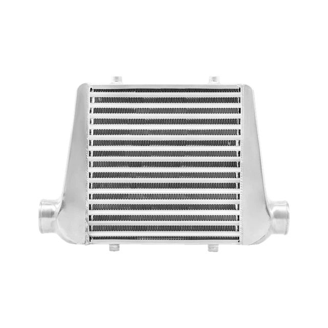 CXRACING UNIVERSAL FRONT Mount Tube & Fin 3" 18x12x3 Aluminum