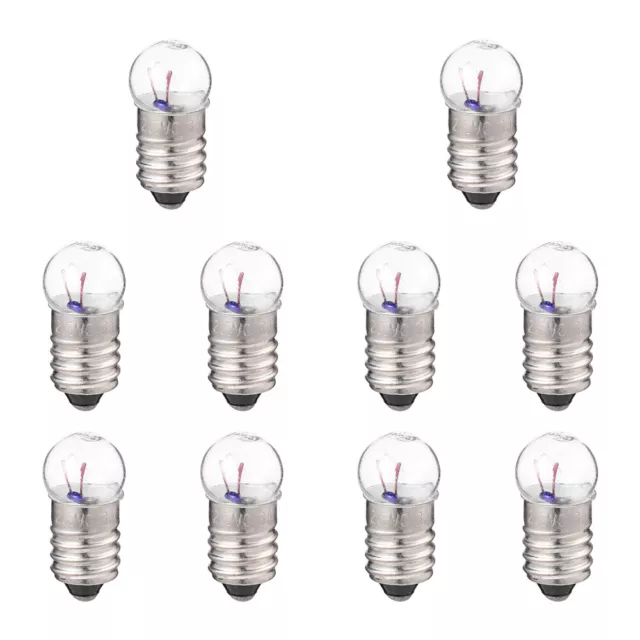 10 Pcs Mini Light Bulbs Round Electricity Kit Electrical Circuit 3