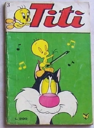 TITI' n° 3 (Cenisio, 1975) - Titti' - Gatto Silvestro