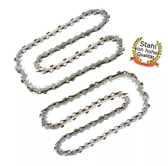 2x chaîne de scie 50cm (20") / 1,5 mm / 0,325" / 76 TG Timbertech, Chain...