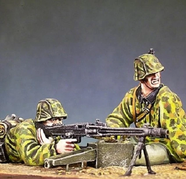 Andrea Ww2 : Soldats Allemands Avec Mg42 (Kit S5-S03) #234
