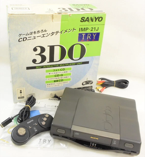 SANYO TRY 3DOモデル IMP-2J SANYO】 3DO-TRY/IMP-21J/本体/三洋電機