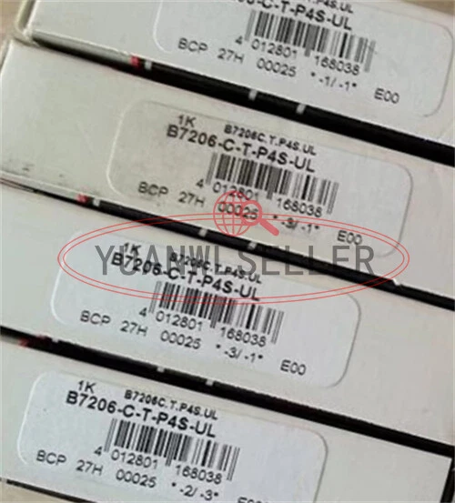 1PC FAG B7206-C-T-P4S-UL B7206C.T.P4S.UL Angular Contact Ball Bearing New