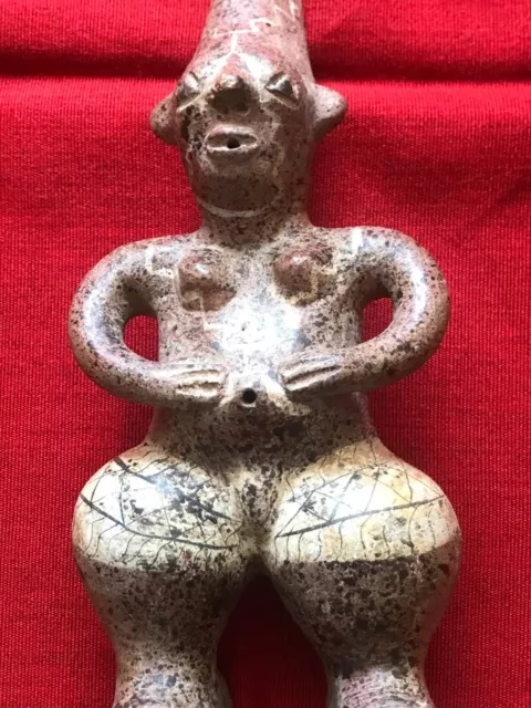 Tonfigur Terrakotta Paleo Venera Azteken Maya