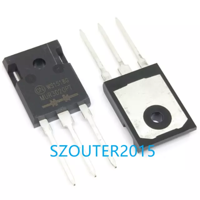 5PCS MUR3020PT 200V 30A TO-247 Fast Recovery DIODE MUR3020 NEW