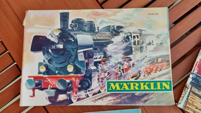 5 Eisenbahn Katalog Märklin H0 1964 bis 1968 Lok Waggon Krokodil 1:87 Gleis 3