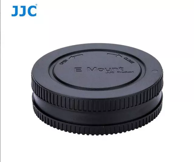 Body Cap&Rear Lens Cap fr Sony E Mount Lens/Camera A1A7III A7S A7 IV A6600 A6400