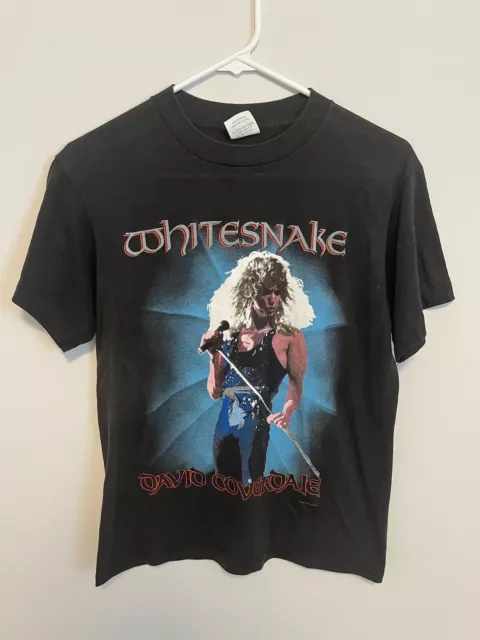 WHITESNAKE- 1988 TOUR CONCERT T-SHIRT Original Medium Rock Band