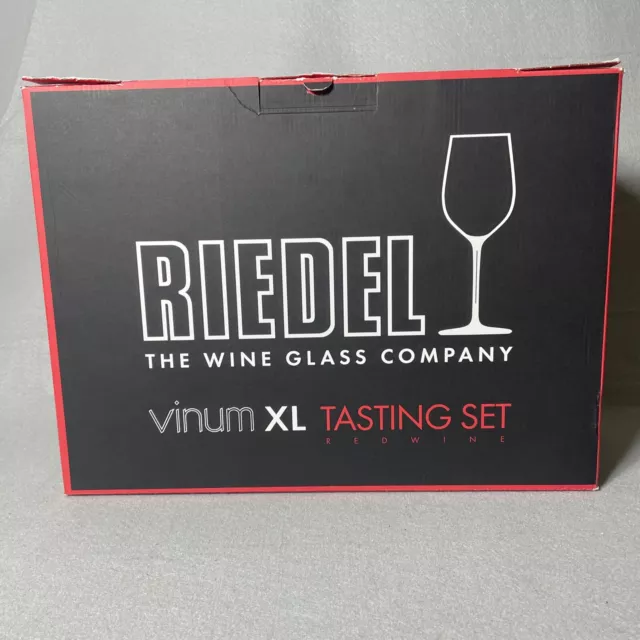 Riedel Vinum XL Tasting Set Cabernet Sauvignon/Pinot Noir/Syrah Glasses #5416/74