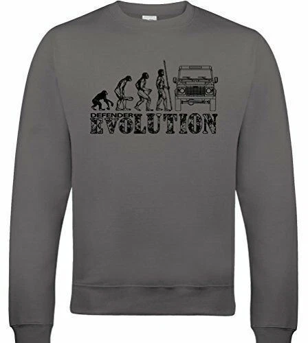 Evolution Divertente da Uomo Felpa 90 110 127 Svx Off Road 4x4