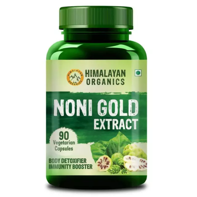 Himalayan Organics Extracto de oro de Noni Suplemento desintoxicante...