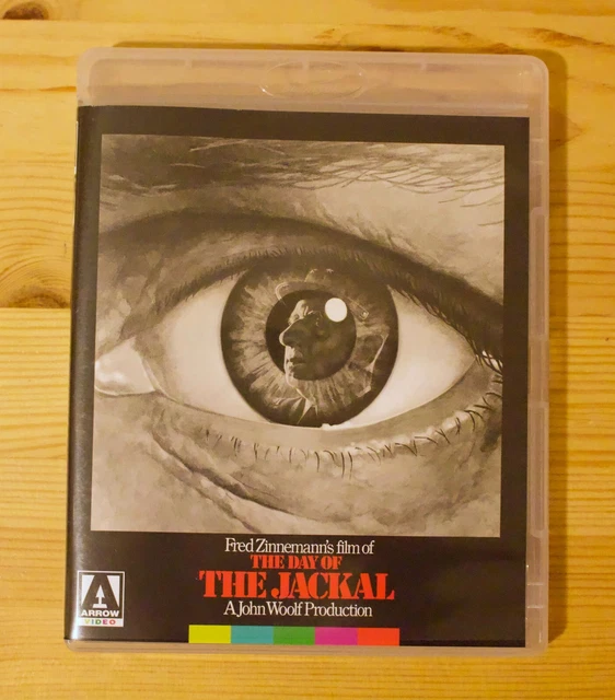 THE DAY OF the Jackal Bluray Arrow Video Fred Zinnemann