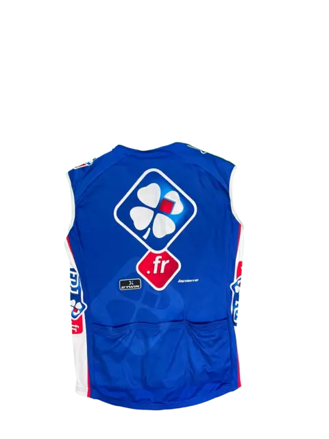 Maillot vélo cyclisme vintage FDJ Btwin Lapierre 2