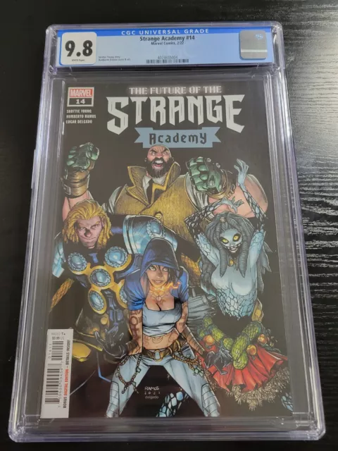 Strange Academy #14 1st Appearance Of Gaslamp CGC 9.8 Marvel 2022