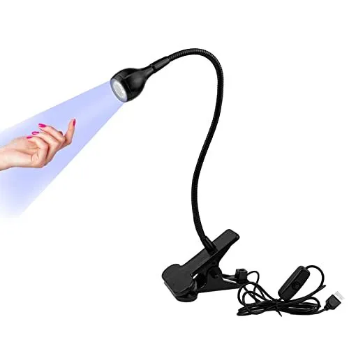Lampe de lecture USB dimmable avec interrupteur, 3 couleurs réglables, col  de cygne et câble, comme lit de lampe de livre, table de lampe de manucure,  lumière de maquillage