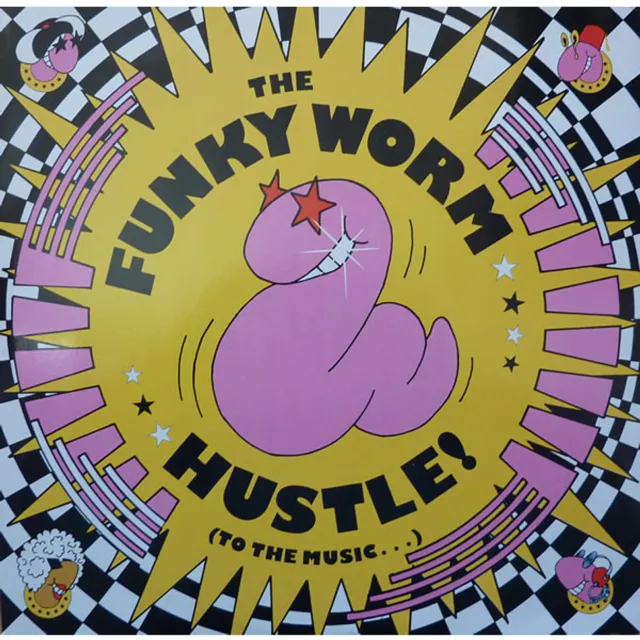 Funky Worm - Hustle ! (To The Music...) (Vinyl 12" - 1988 - UK - Original)