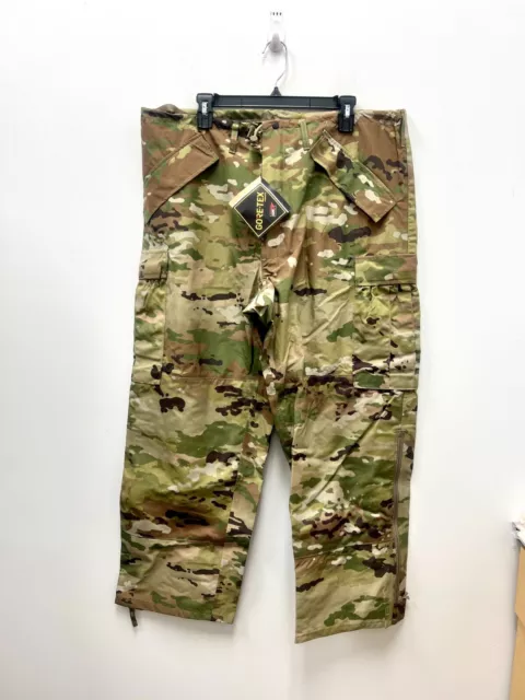 USGI Issue Apecs Gen II Gore Tex OCP Multicam Cold/Wet Weather Pants - Large Reg