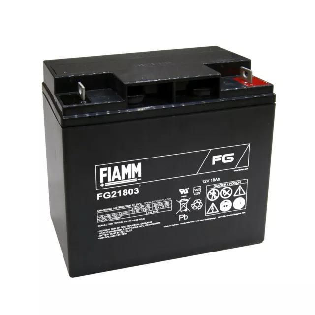 Fiamm FG21803 Batteria AGM ermetica al piombo 12V 18Ah - FG 21803