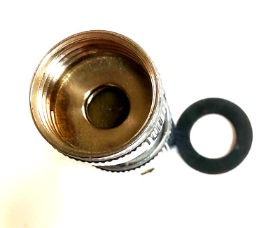 Conector de manguera de metal de latón cromado adecuado para manguera de 13 mm id 15 mm
