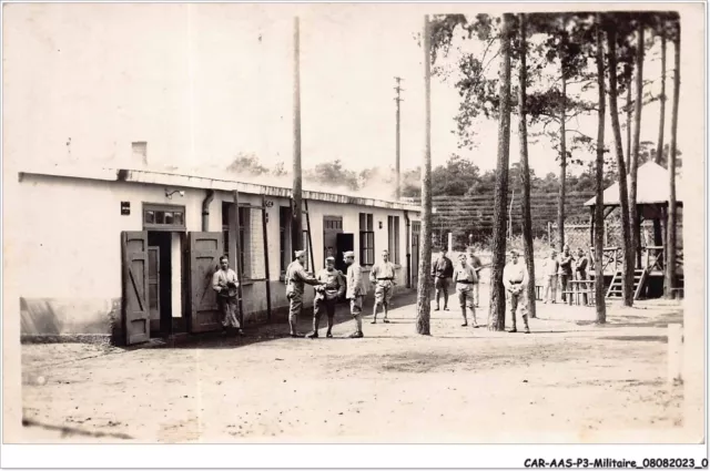 CAR-AASP3-0213 - MILITAIRE - CARTE PHOTO - camp des prisonniers