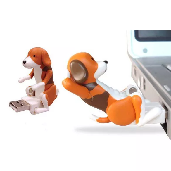 Portable Mini mignon USB 2.0 drôle Humping Spot chien Rascal chien jouet soulage 2