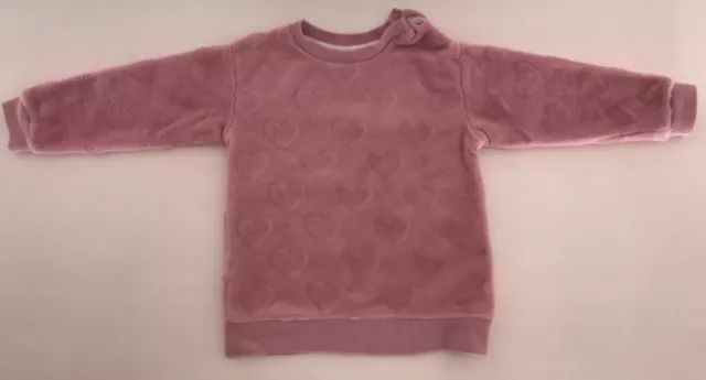 Maglia maglione 1.5-2 anni 92 cm bambina neonata baby girl comodo caldo rosa H&M