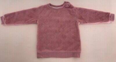 Maglia maglione bambina baby neonata girl 1.5-2 anni 92 cm comodo caldo rosa H&M
