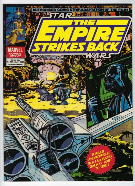 Star Wars: The Empire Strikes Back # 127 Marvel UK Comic - 1st Boba Fett NM