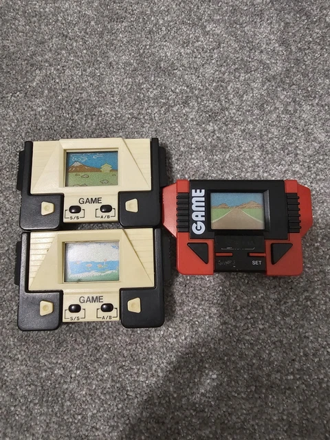 RETRO SYSTEMA F1 Car Racing + 2× 1980s hand held LCD Game Working £31. ...