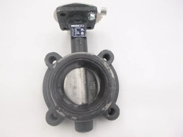 Nibco EPDM Locking Lever Handle Butterfly Valve 3" SEE DESC