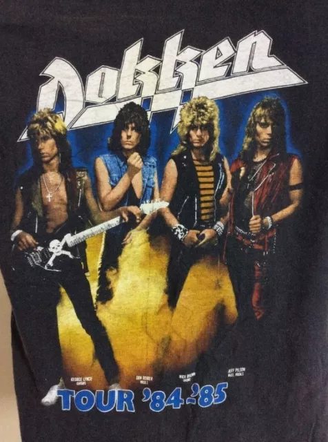 1984 1985 Dokken Tooth And Nail Concert T-Shirt Good new new Tshirt hot hot