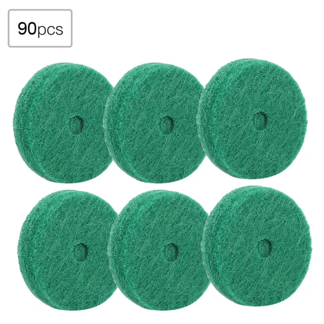 90x 22mm Piano Felt Balance Rail Punchings Keyboard Balance Washers Repair XAA