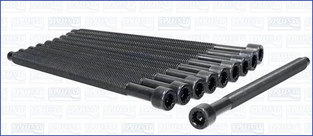 Set viti testata cilindro AJUSA 81036300 M12 per VW GOLF 4 1J1 BORA 1 1J2 1J6 2