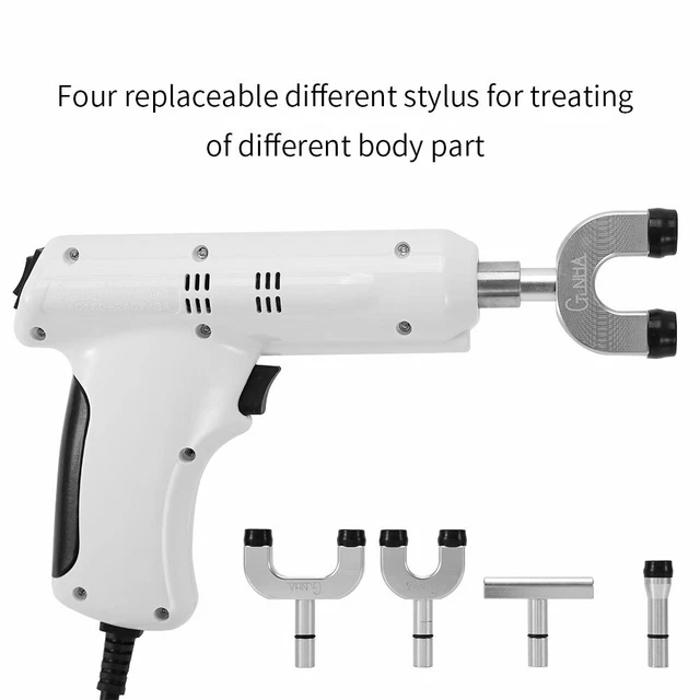 Electric Chiropractic Adjusting Tool Gun Therapy Spine Correction Massager