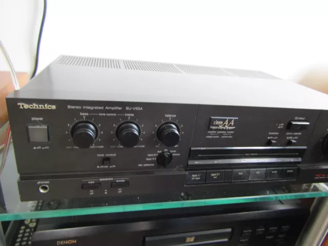 Technics Su-V450 Class Aa Stereo Amplifier