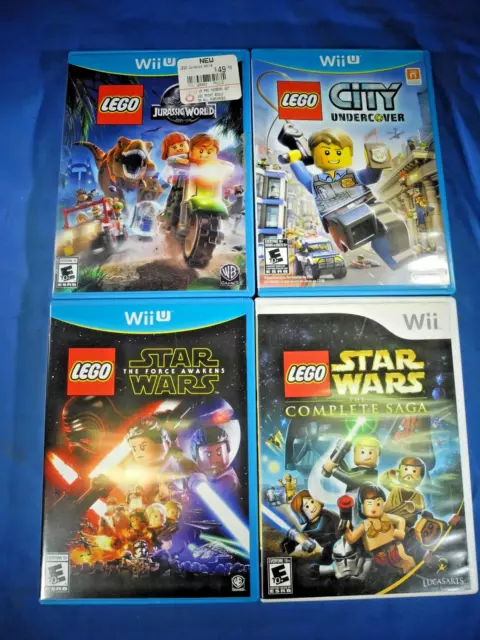 Lego Movie City Undercover Star Wars Force Awakens & Saga Lego Jurassic World