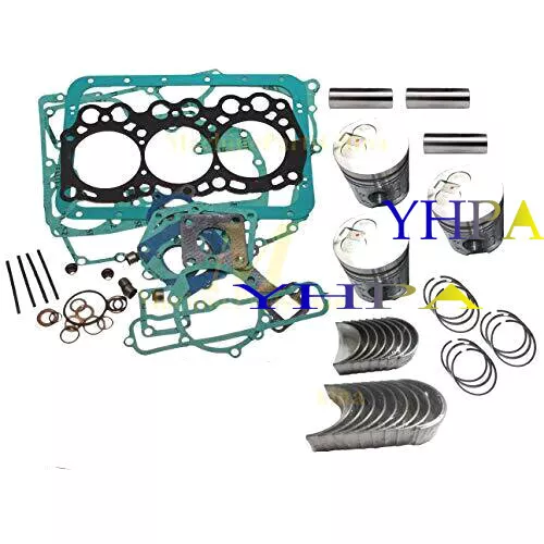 For Mitsubishi Overhaul Kit L3E L3E-W461ML L3E-61SDH L3E-61TG Engine Repair Part