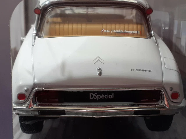 Miniature Solido neuve Die cast 1/18 Citroen Ds Special blanche 1972 s1800705 3