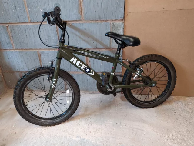 KIDS APOLLO ACE army green bike 6 9 years 40.00 PicClick UK