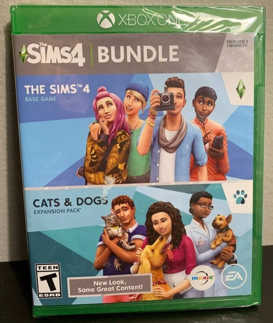 THE SIMS 4 Bundle The Sims 4 + Cats and Dogs Expansion Pack (Xbox One