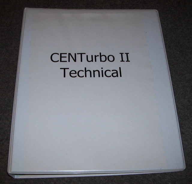 Atari Falcon 030 Computer CENTturbo II Manuale tecnico di installazione e adesivi