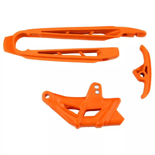 UFO KTM EXC/EXC-F/SX/SX-F (07-10) Orange Chain Guide Kit KT04005