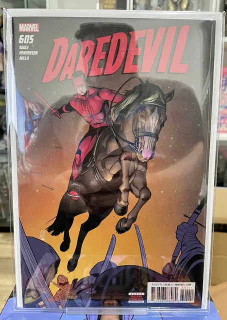 DAREDEVIL #605 MARVEL comics NM 2018 Charles Soule Mike Henderson 🔥 UNREAD COPY