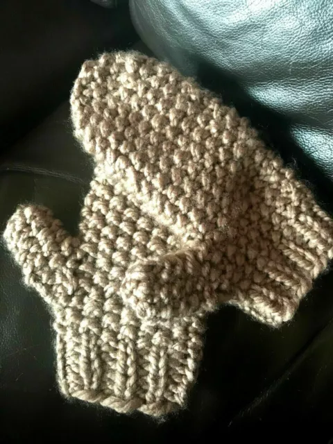 Bibbly Bobbly Super Chunky Warm Mittens Knitting Pattern Fransknits Easy Cosy