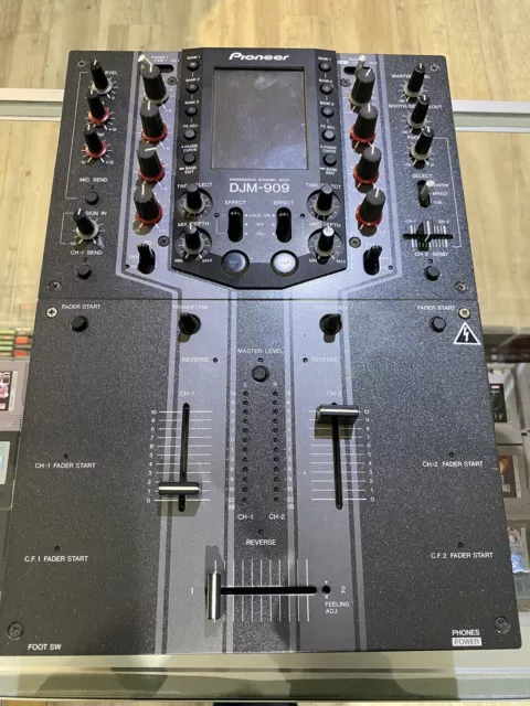Pioneer DJ DJM-909 2-channel Touch-screen Scratch Audio Mixer DJM 909 Used Japan