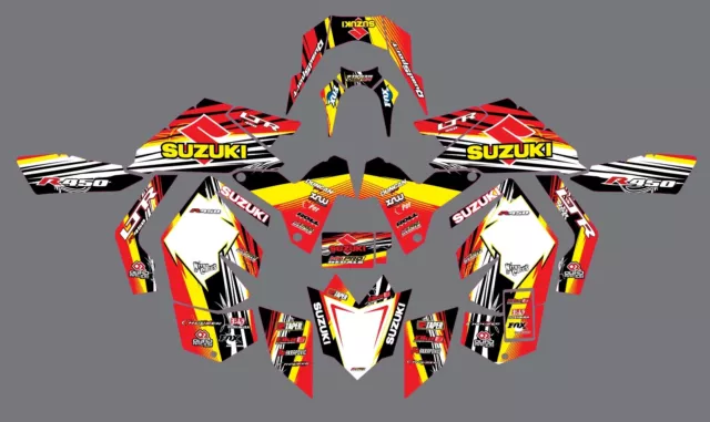 Fits Suzuki LTR 450 ATV stickers decals graphics kit All years decal kit